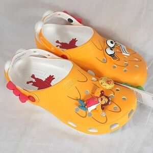 Crocs Mcdonalds Clog Sandals with 4 Charms Unisex Adult Mens Size 8 Wome…